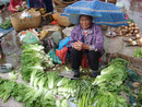 Lokaler Markt in Menghai