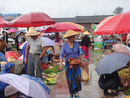 Lokaler Markt in Menghai